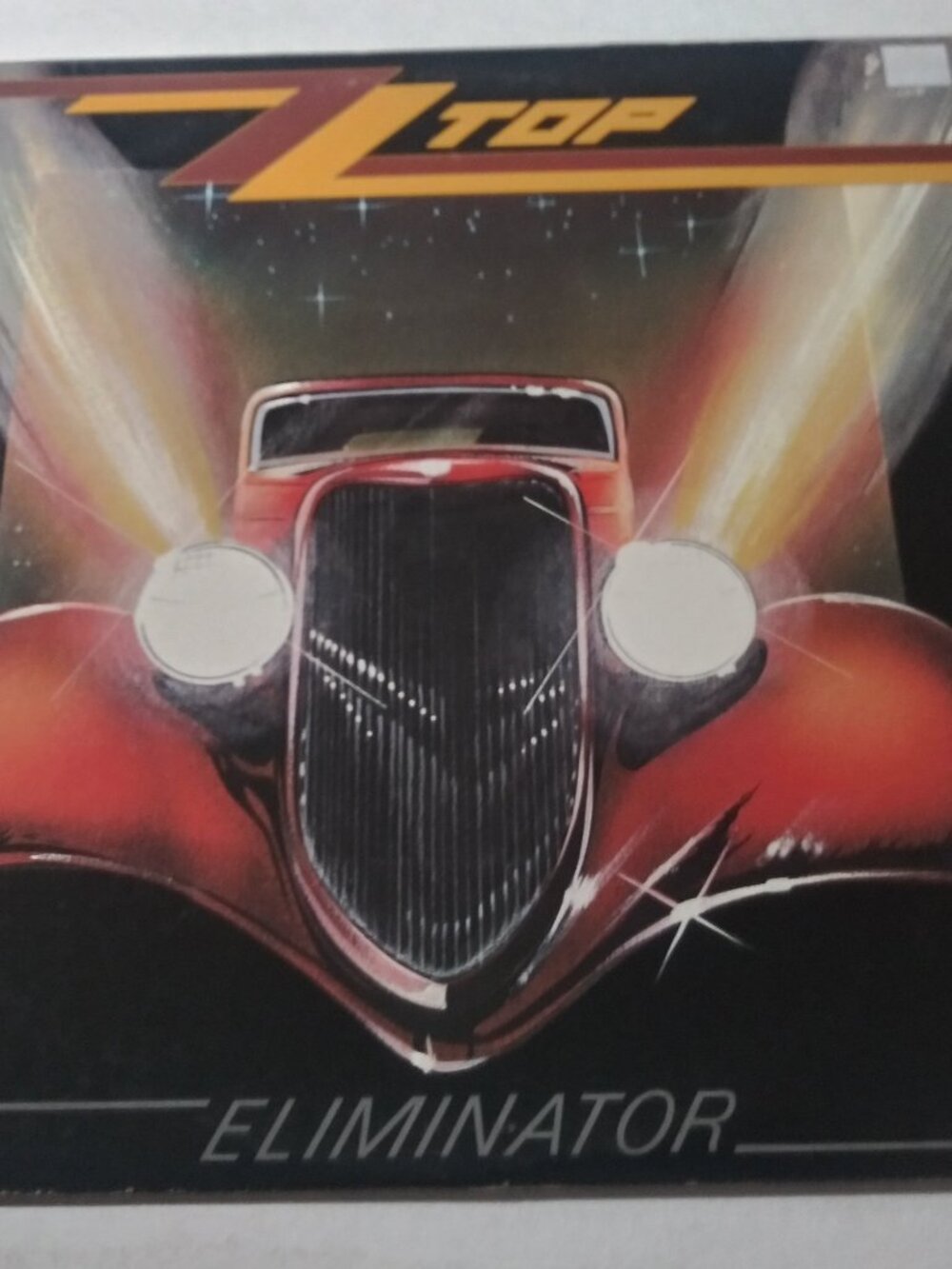 ZZ Top – Eliminator VG Reissue Warner Bros LP Record 1985 SHARP DRESSED MAN LEGS